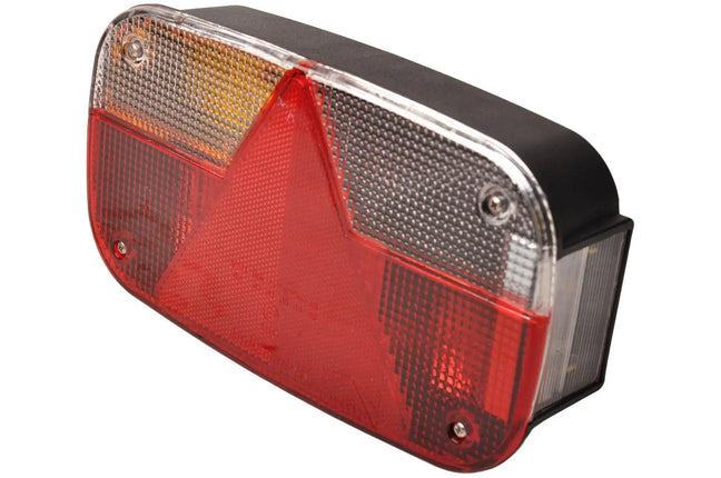Aspock Achterlicht - Aspock Multipoint 3 - links - 244x138x60 mm - 5-polige connector