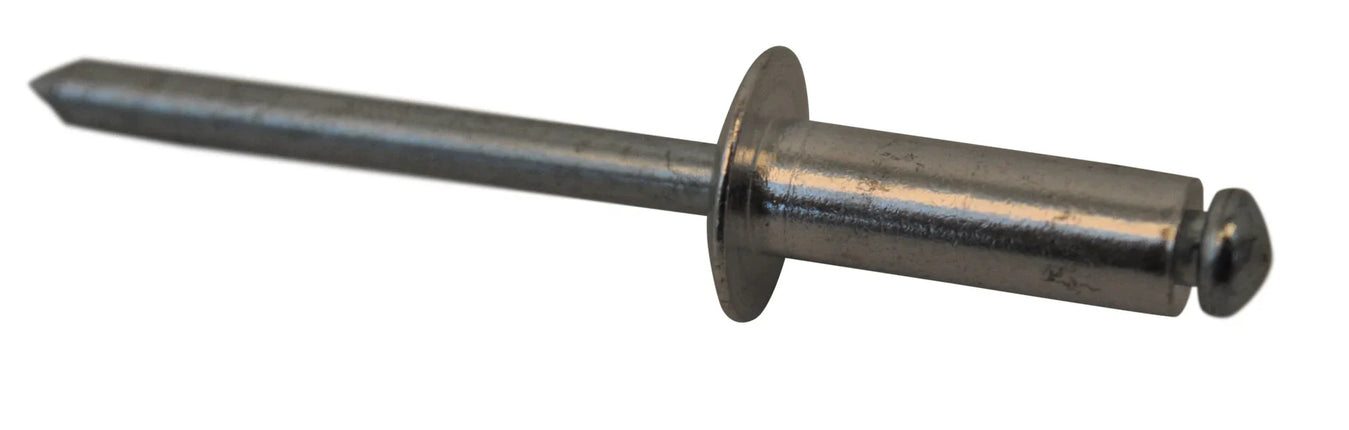 Cantonal Aluminium platbolkop blindklinknagel - popnagel - 6 x 18 mm - klembereik 11 - 13 mm - 3900 N - per 10 stuks