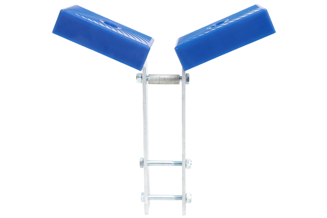 Cantonal Bootvangmuil / boegsteun met houder voor koker 60×60 mm