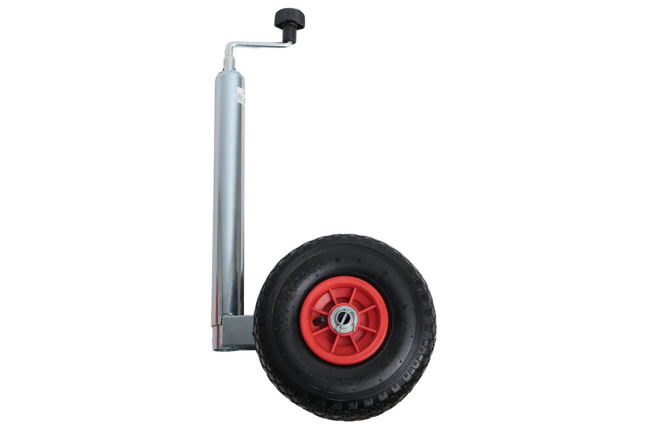 Cantonal Dubbel neuswiel - 48 mm - draagvermogen: 180 kg - luchtbanden