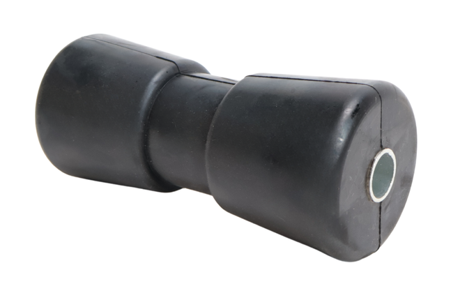 Cantonal Kielrol zwart - 188x83 mm - 21 mm naafdiameter