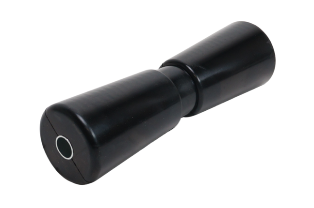 Cantonal Kielrol zwart - 290x82 mm - naafdiameter 21 mm