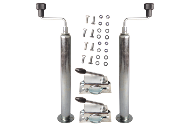 Cantonal Steunpoten set 48 mm - complete set inclusief klemmen en bevestigingsmateriaal