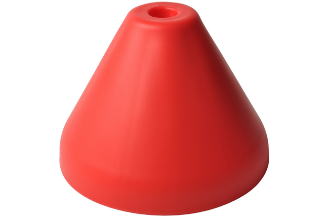 Cantonal Trompet/bootrol - 180x180x140 mm - naafdiameter 22 mm