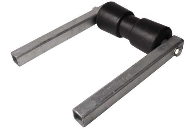 Cantonal Verstelbare kielrol set - 183x85 mm - koker 30x30x300 mm