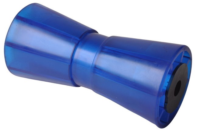 Knott Kielrol blauw - 194x90 mm - naafdiameter 17 mm