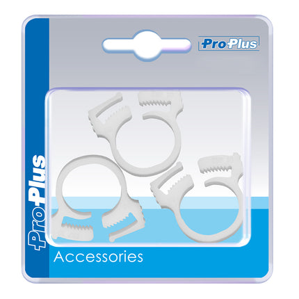 ProPlus Slangklemmen wit - 14-17 mm - 3 stuks - verpakt in blister
