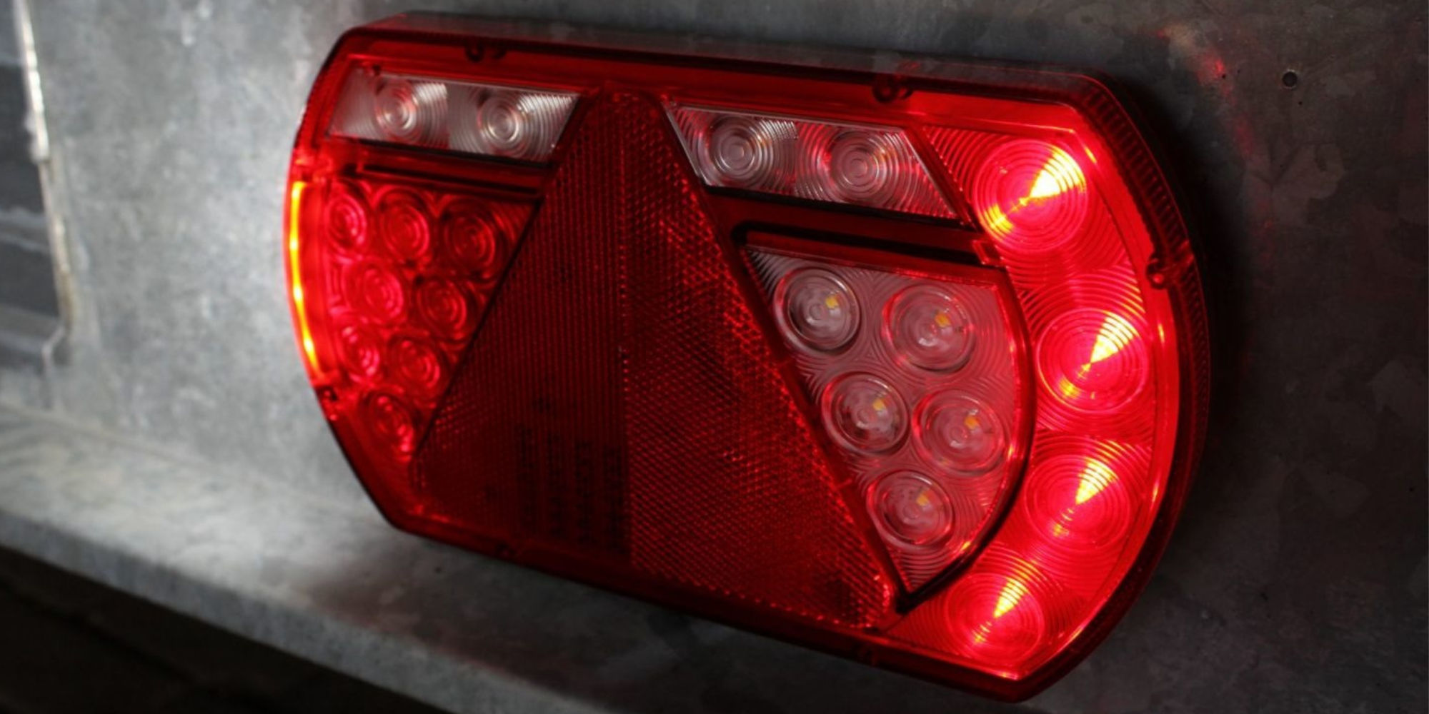 Storingsvrije LED verlichting set voor de aanhanger