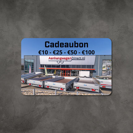 Aanhangwagendirect Aanhangwagendirect Cadeaubon
