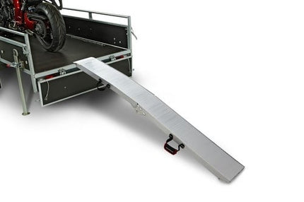 Acebikes Acebikes gebogen aluminium oprijplaat met handvaten - geschikt voor motoren