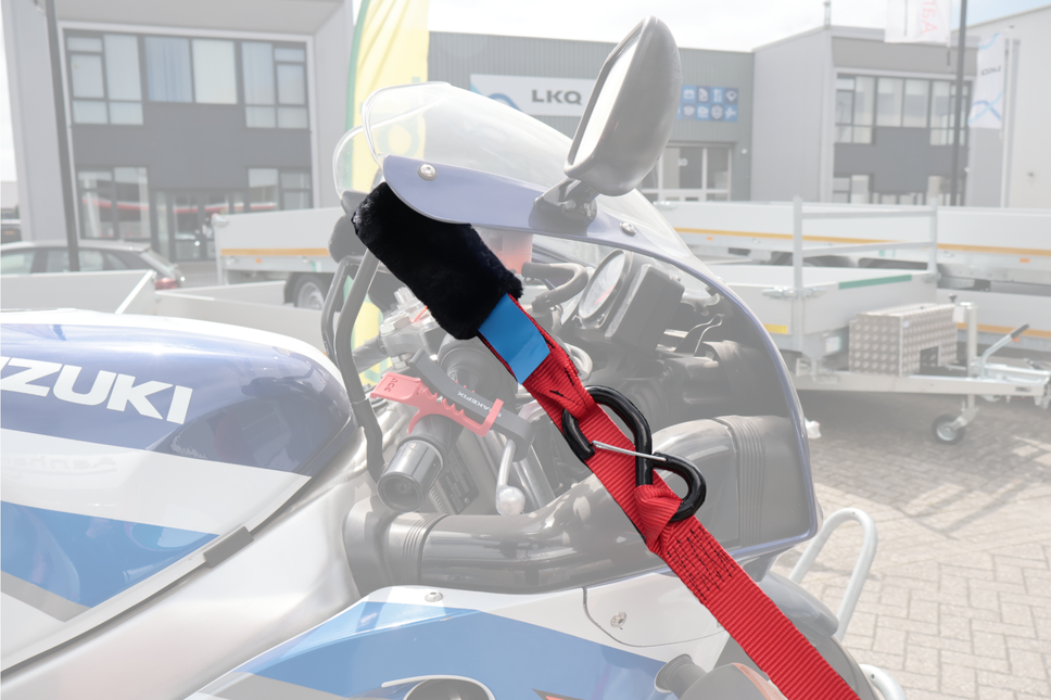 Acebikes Acebikes Ratchet Strap Deluxe Duo - 900 daN - 197x3,5 cm - spanbanden voor motorstuur