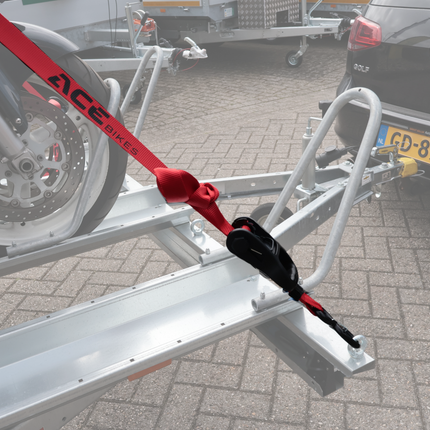 Acebikes Acebikes Ratchet Strap Deluxe Duo - 900 daN - 197x3,5 cm - spanbanden voor motorstuur