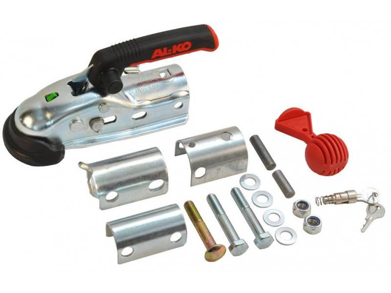 AL-KO AL-KO AK270 - rond 35/40/45/50 mm - 2700 kg - geremde koppeling - complete safety kit met opvulschalen en safetyball