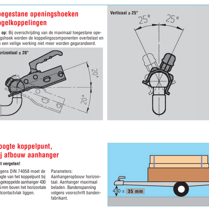 AL-KO AL-KO AK7-B - rond 60 mm - 750 kg - ongeremde koppeling