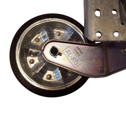 AL-KO AL-KO Opklapbaar Zwaar Neuswiel - 60 mm - draagvermogen: 500kg