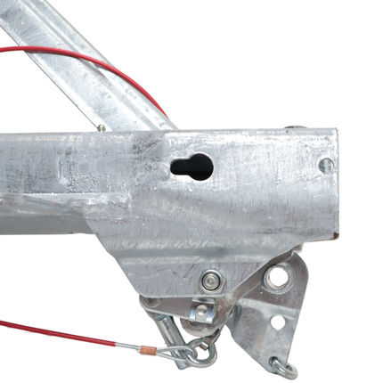 AL-KO AL-KO oplooprem aanhanger - 251S - maximaal trekvermogen: 2600 kg - V-dissel aansluiting - onderbouw