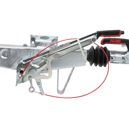 AL-KO AL-KO oplooprem aanhanger - 60S/2 - maximaal trekvermogen: 750 kg - aansluiting koker: 60 mm - incl. neuswielconsole
