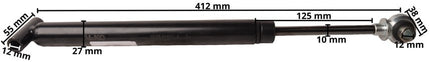 AL-KO AL-KO oploopremdemper - 351ZA - uitgeschoven lengte 412 mm