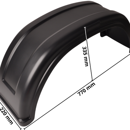 AL-KO AL-KO spatbord 13/14 inch - 770x220x335 mm