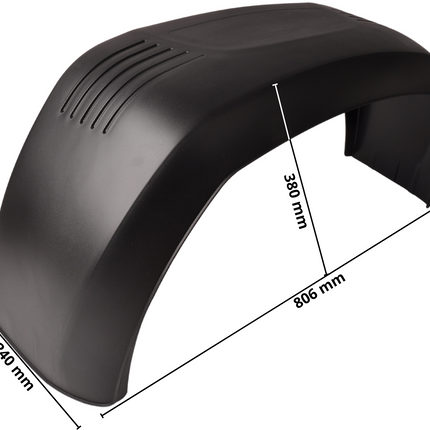 AL-KO AL-KO spatbord 13/14/15 inch - 806x240x380 mm