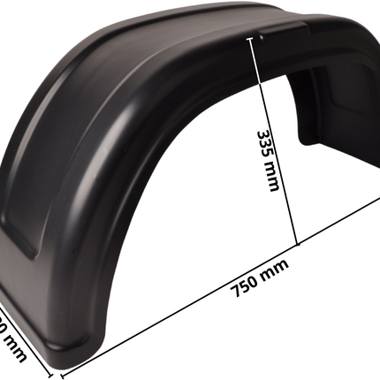 AL-KO AL-KO spatbord 14 inch - 750x220x335 mm