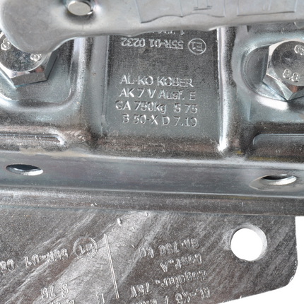 AL-KO AL-KO V-dissel AK7 Plus/75V - koker 50 mm - 750 kg - ongeremde koppeling