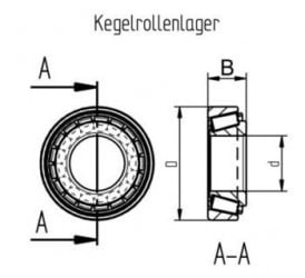 AL-KO Kegellagerset 2360/2361 (258313)