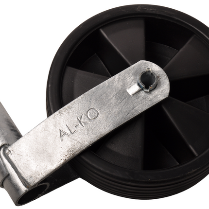 AL-KO Neuswiel Caravan Plus AL-KO - rond 48 mm - draagvermogen: 150 kg - extra lang - kunststof velg met kunststof wiel
