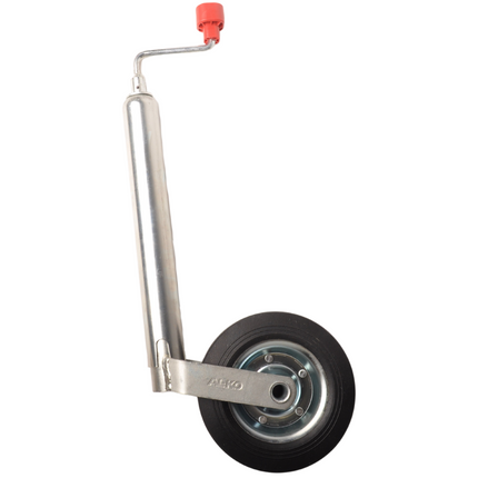 AL-KO Neuswiel Compact AL-KO - rond 48 mm - draagvermogen: 150 kg - stalen velg met massief rubber wiel