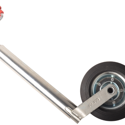 AL-KO Neuswiel Compact AL-KO - rond 48 mm - draagvermogen: 150 kg - stalen velg met massief rubber wiel