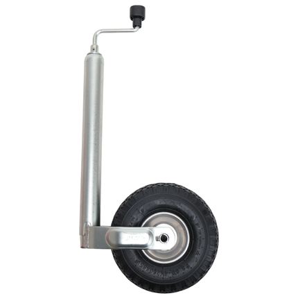 AL-KO Neuswiel Plus AL-KO - rond 48 mm - draagvermogen: 120 kg - extra lang - stalen velg met luchtband