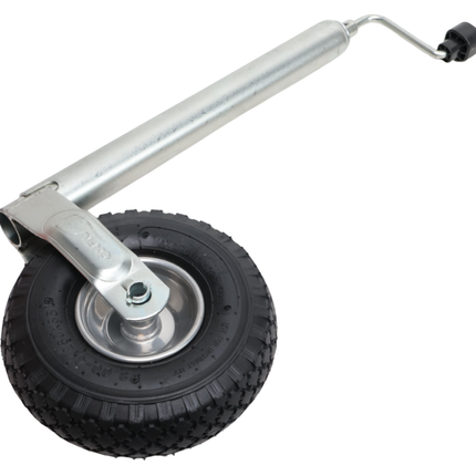 AL-KO Neuswiel Plus AL-KO - rond 48 mm - draagvermogen: 120 kg - extra lang - stalen velg met luchtband
