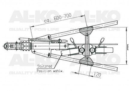 AL-KO Neuswiel traverse AL-KO 1212992