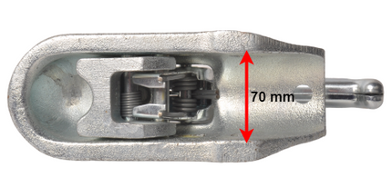 Albe Albe EM80RGK - rond 70 mm - 800 kg - ongeremde koppeling