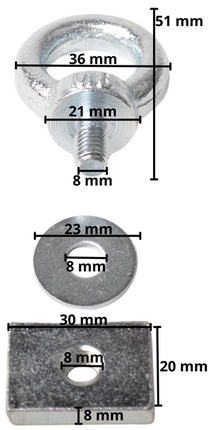 Anssems Anssems bindogen 10x M8