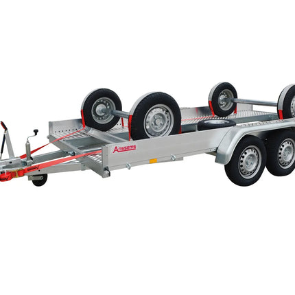 Anssems Easy fix autotransporter spanbanden - Rood - geschikt voor Anssems AMT / MSX