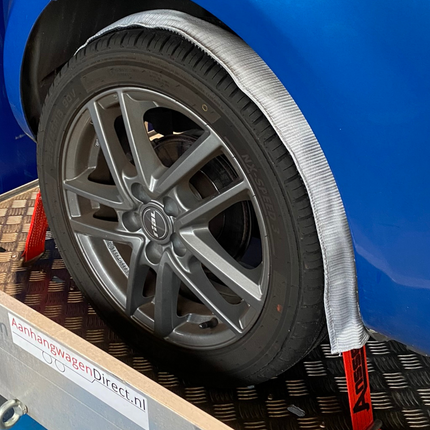 Anssems Easy fix autotransporter spanbanden - Rood - geschikt voor Anssems AMT / MSX