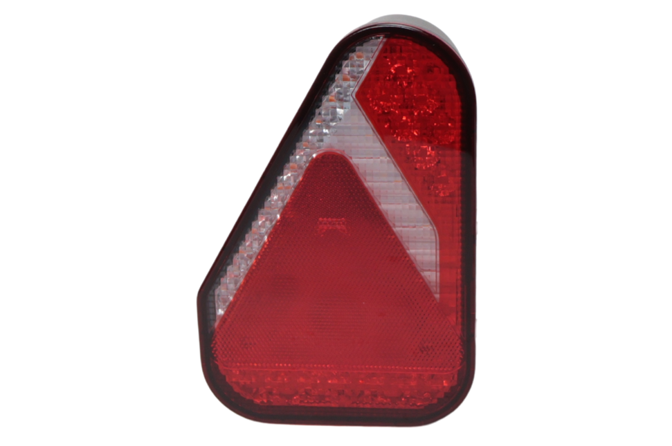Aspock Achterlicht - Aspock Earpoint LED - links - 146x219x52,5 mm - inclusief mistlamp