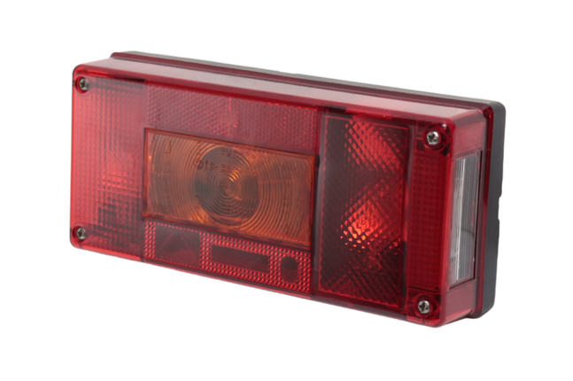 Aspock Achterlicht - Aspock Midipoint 1 - links - 220x100x52 mm - 5-polige connector