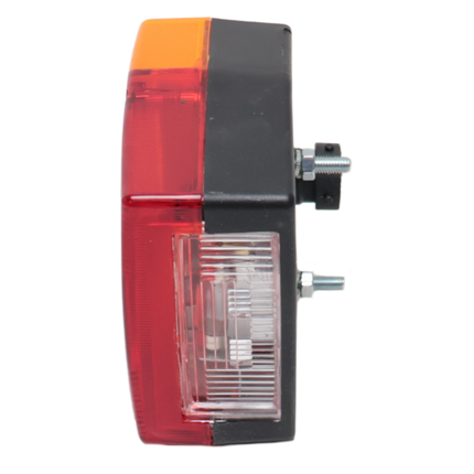 Aspock Achterlicht - Aspock Minipoint - links/rechts - 5-polige connector - inclusief kentekenverlichting