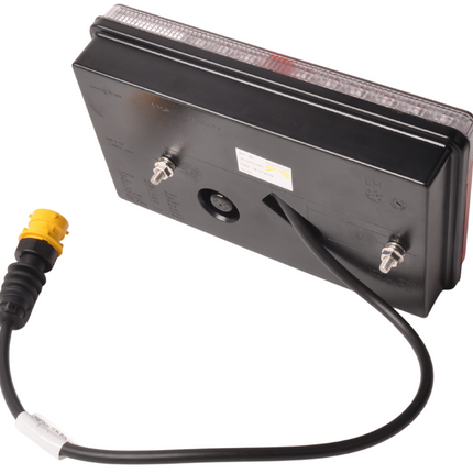 Aspock Achterlicht - Aspock MultiLED 2 - links - 240x140x54 mm - volledig LED - 8-polige connector - 50 cm kabel