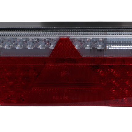 Aspock Achterlicht - Aspock MultiLED 2 - links - 240x140x54 mm - volledig LED - 8-polige connector - 50 cm kabel