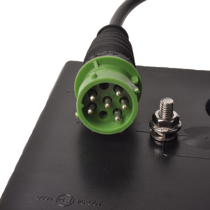 Aspock Achterlicht - Aspock MultiLED 2 - rechts - 240x140x54 mm - volledig LED - 8-polige connector - 50 cm kabel