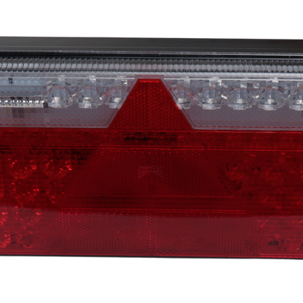 Aspock Achterlicht - Aspock MultiLED 2 - rechts - 240x140x54 mm - volledig LED - 8-polige connector - 50 cm kabel