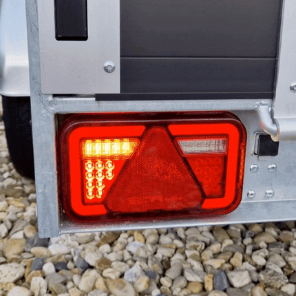 Aspock Achterlicht - Aspock MultiLED 4 - links - 241x141x71 mm - volledig LED - 5-polige connector