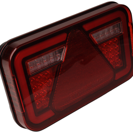 Aspock Achterlicht - Aspock MultiLED 4 - links - 241x141x71 mm - volledig LED - 5-polige connector