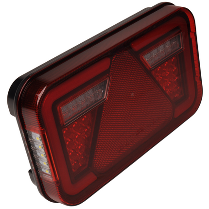 Aspock Achterlicht - Aspock MultiLED 4 - rechts - 241x141x71 mm - volledig LED - 5-polige connector