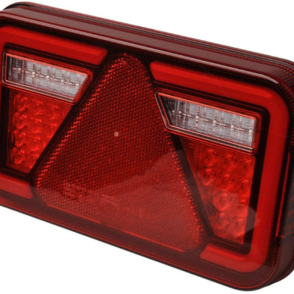 Aspock Achterlicht - Aspock MultiLED 4 - rechts - 241x141x71 mm - volledig LED - 5-polige connector
