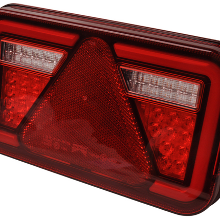 Aspock Achterlicht - Aspock MultiLED 4 - rechts - 241x141x71 mm - volledig LED - 8-polige connector