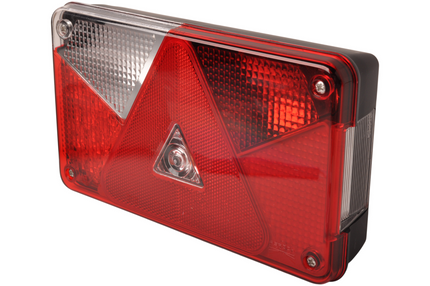 Aspock Achterlicht - Aspock Multipoint 5 - links - 5-polige connector - LED achterlicht en remlicht